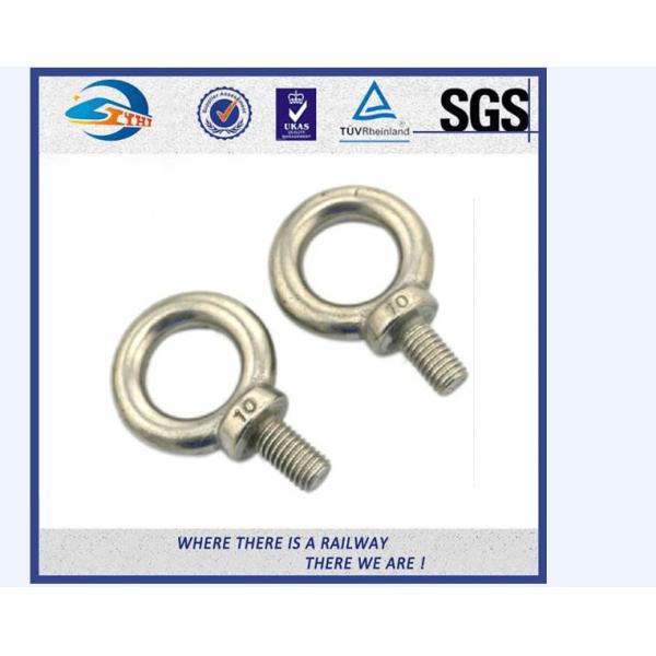 Boulon de l'oxyde 45# 40Cr, boulons de voie et écrous ferroviaires spéciaux noirs