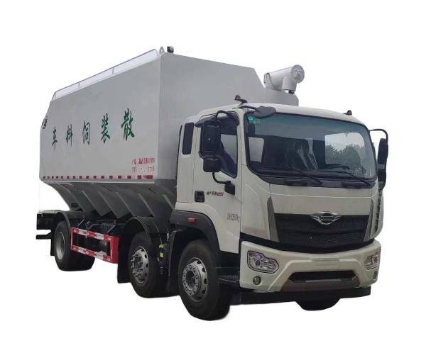 Euro2 Emission Standard Bulk Feed Trucks 4 Axles For Various Applications