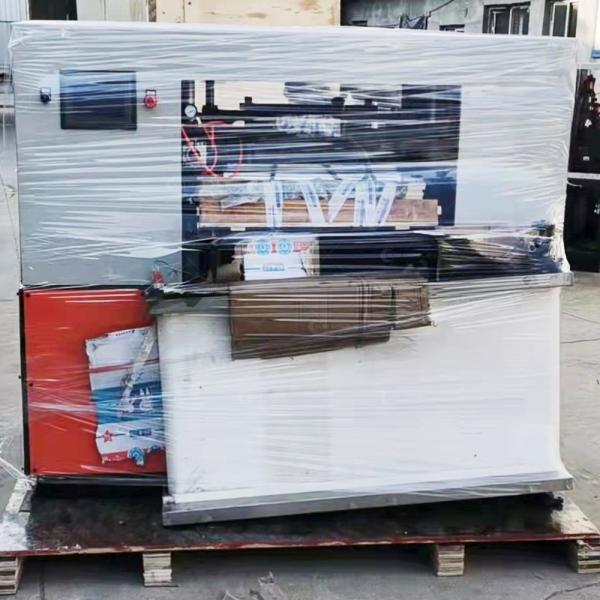 Tipo Máquina de corte de fibras de resíduos Largura de corte de 600 mm para inspecção de saída por vídeo