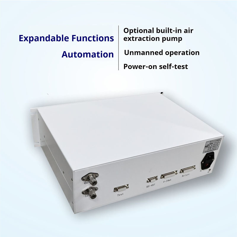 O2 Gas Analyzer With Electrochemical Sensor For Real Time Oxygen Monitoring