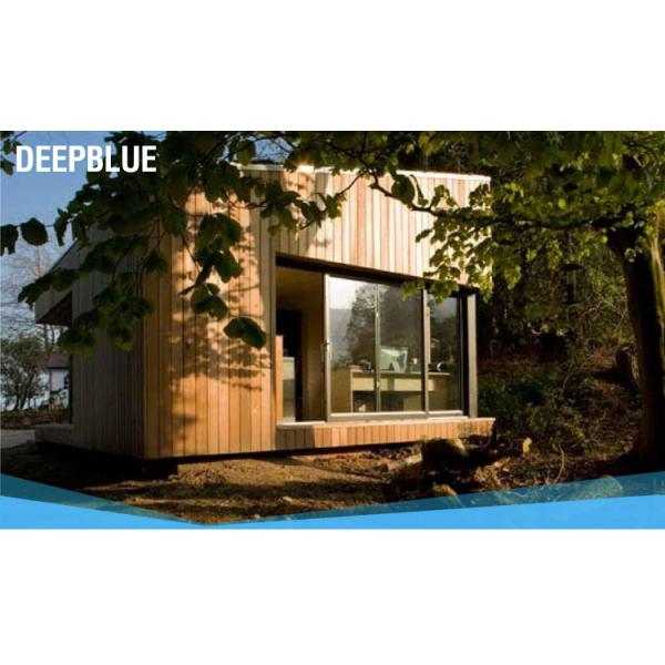 Studio préfabriqué de jardin, abri de jardin léger de cadre en acier, unité d'hôtel de carlingue