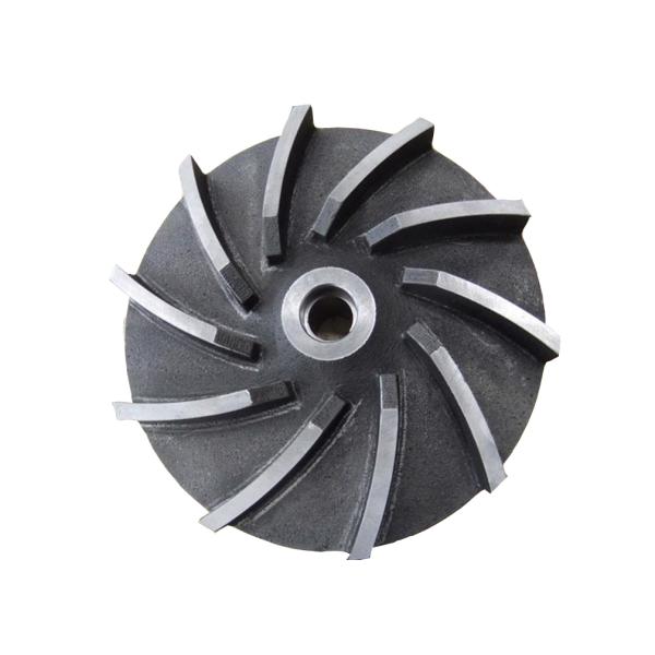 Grey Iron Casting Parts 120-150 Series Pump Rotor 2.3KG Weight Red Painted
