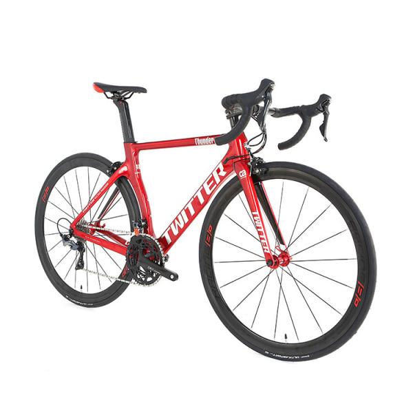 700C Carbon 50mm Wheels Carbon Fiber Road Bike SHIMANO 22 Speed