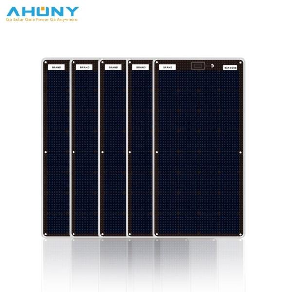 Painel solar flexível e resistente ao deslizamento para caminhão