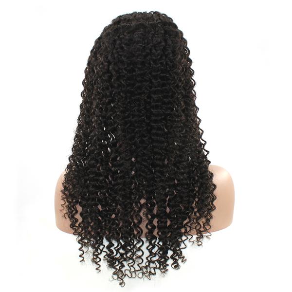Natural Black 150% Lace Front Human Hair Wigs