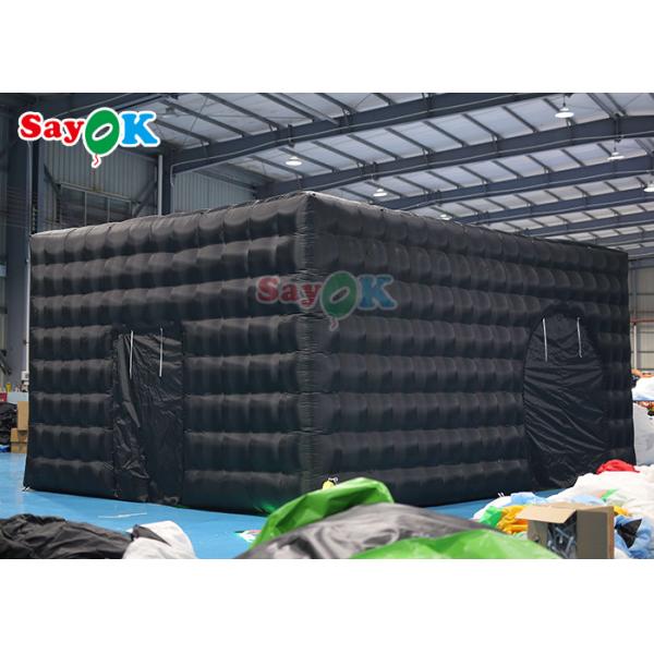 Реклама Ночной клуб Надувная кубическая палатка Сильный Оксфордский ткань материал Надувная воздушная палатка