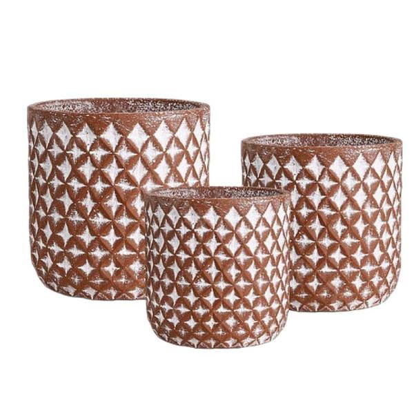 Arch Replica GRC Planter Pots Lightweight For Home Decoration