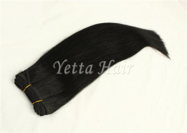 Weave reto elegante do cabelo de Remy, cabelo brasileiro do Virgin real nenhum odor hediondo