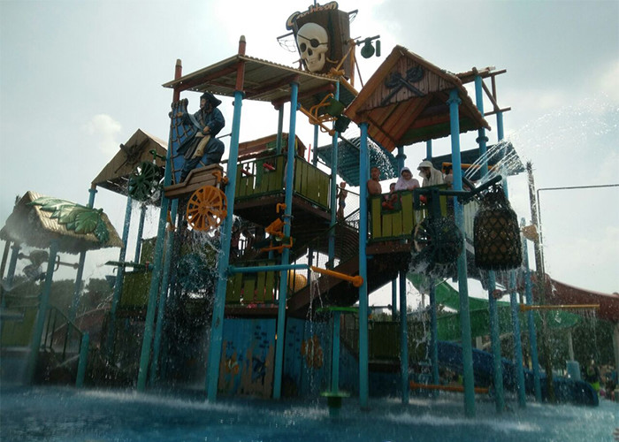 Красочный Супер Bowl Water Slide Playground / Fiberglass Water Slide Water Park Project