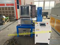 Cramoteur à double arbre industriel personnalisé en acier inoxydable pour bouteilles en plastique de cola avec couvercle en acier inoxydable 304