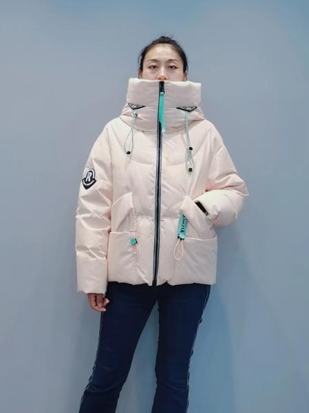 FODARLLOY F22531 Beige Ladies Warm Hooded Cotton-padded Clothes Women Slim Long Winter Jackets Women Coats