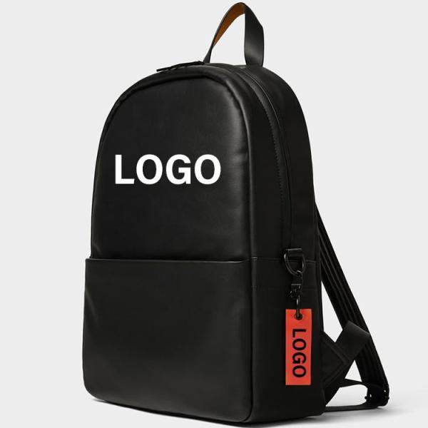 O saco exterior da forma do saco de escola do curso das trouxas à moda lisas novas embala plutônio genuíno Backpa de couro dos homens impermeáveis feitos sob encomenda