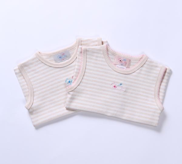 Millidoll Original colour cotton Antibacterial  babies pyjamas sleeping vest 2-6 years girls