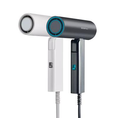 Anti frisar o secador de dobramento iônico do sopro do curso, Mini Portable Hair Dryer ultraleve