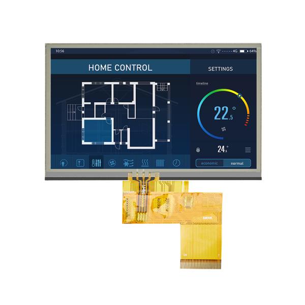 7 Inch LCD Module with 800x480 Resolution | Custom TFT Display, High Brightness & Contrast