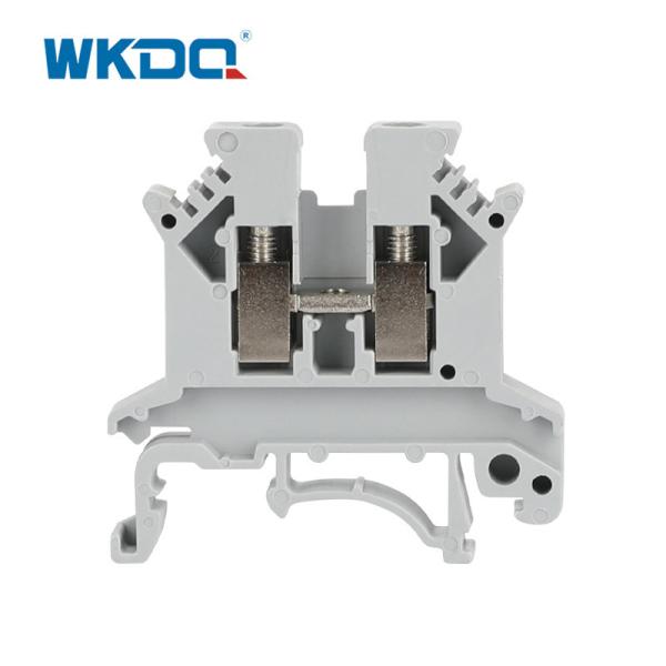 Nylon PA66 2.5mm Screw Din Rail Terminal Block 800V 32A