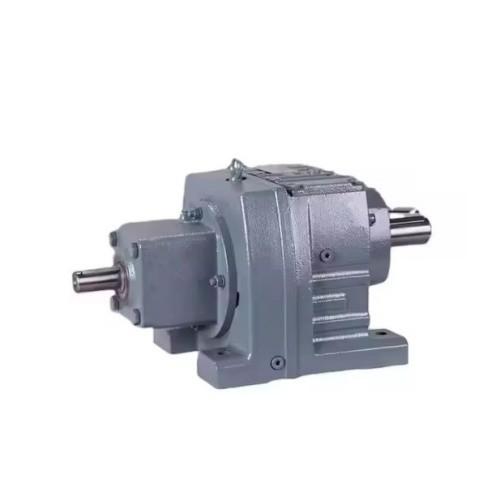 RF87 Helical Geared Motor Reducer Units With Output Shaft For Dredgers / Escalators