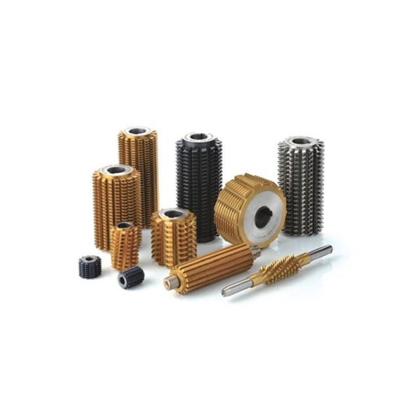 Bevel Gear Cutting Carbide Hob Coating For Gleason Phoenix Cutting Machine