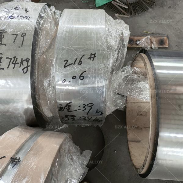 Résistant à la corrosion des bandes de feuille de nickel brillant Monel K500