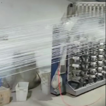 1.5M Used Plastic Flat Yarn Extrusion Stretching Machine Flat Yarn Making Machine