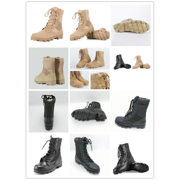 Desert Sandproof Waterproof Military Leather Boots Cold Resistant Durable