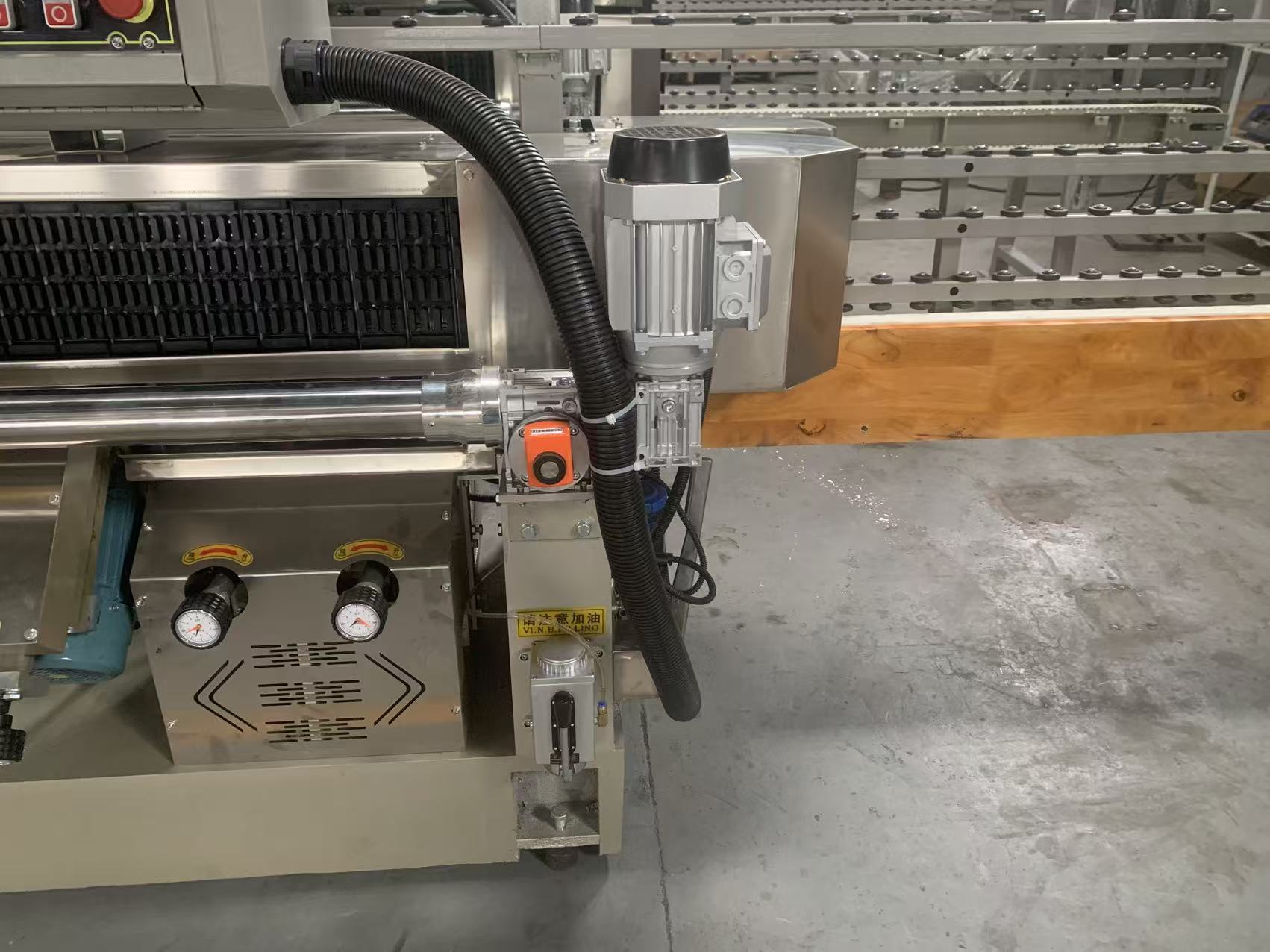 Vertical 9 Spindles Industrial Glass Edging And Polishing Machine OEM Avalialbe