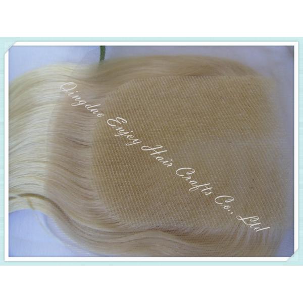 Lace top closure 4''x4'' ,malaysian virgin hair 613#color body wave 10''-24''length