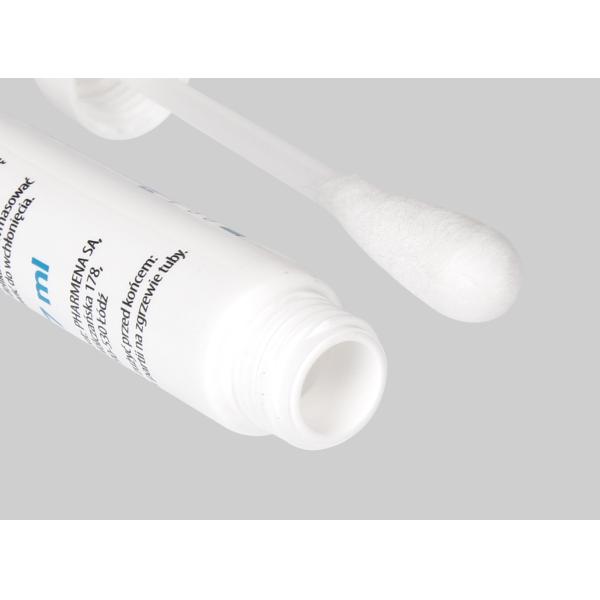 PE D16mm Empty Custom Cosmetic Tubes Multifunctional Plastic Swab Tube