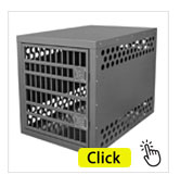 Клеть собаки самой лучшей большой сверхмощной высокой тревожности IATA складная