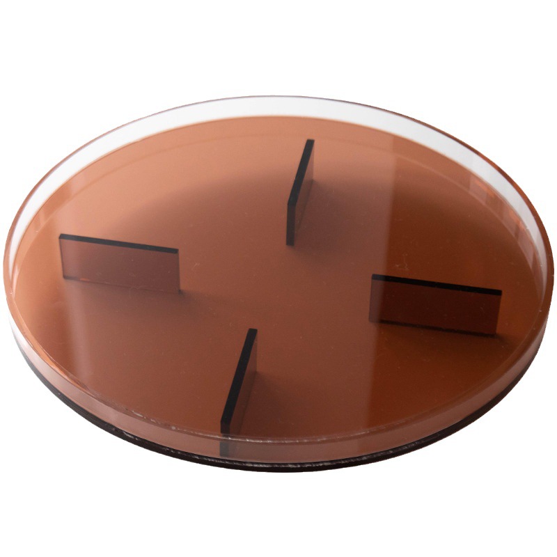 Modern Nordic Acrylic Round Tray Creative Home Living Room Coffee Table Cup Tray Storage Multifunctional Injection Design
