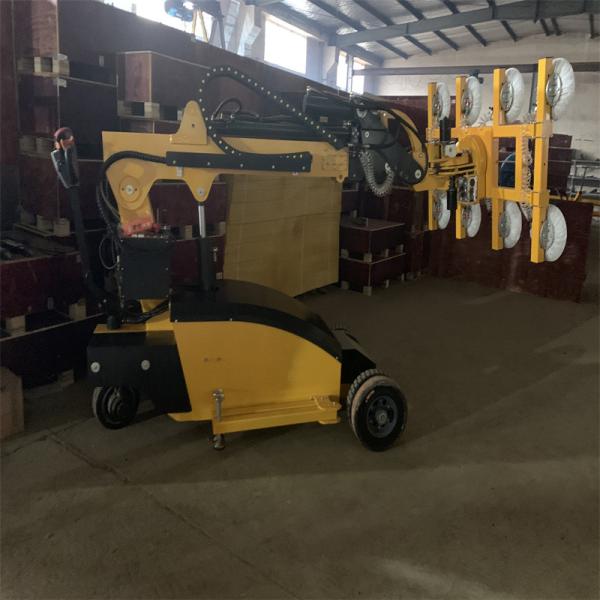 Transporte de vacío de vidrio seguro de 800 kg / manipulador de vacío de vidrio para paneles de vidrio