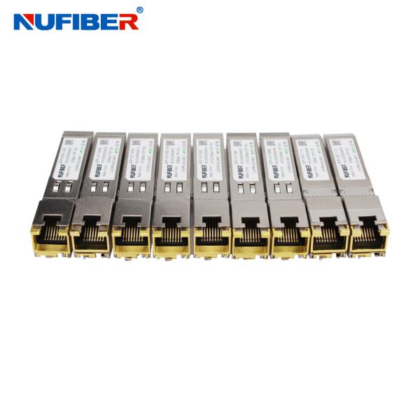 10G SFP Copper Module 10G-T RJ45 SFP Module 30m Cat6 Cable for Cisco/Huawei Switch