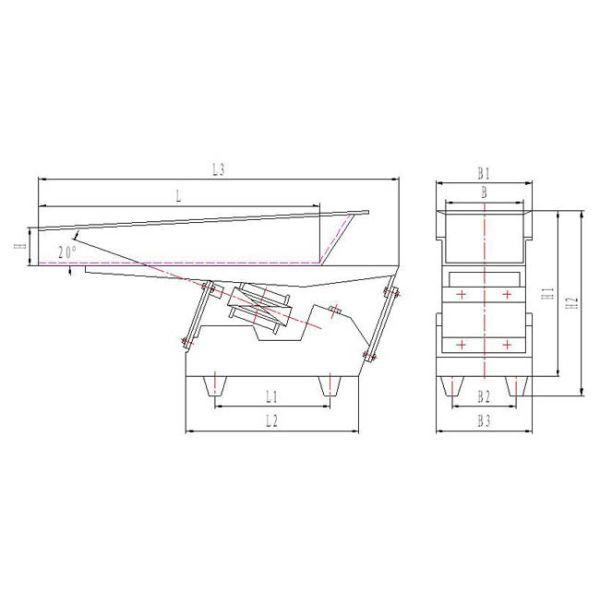 GZV Miniature Electromagnetic Vibrating Feeder Feeding Equipment High Feeding Accuracy And Throughput Capacity