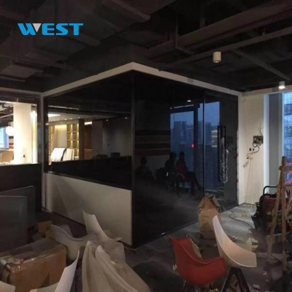 Energy Saving Black Smart PDLC Film Self Adhesive Switchable Privacy PDLC Glass Film