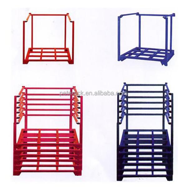 Q235B Steel Stacking Rack Customized Heavy Truck Foldable Storage Racks