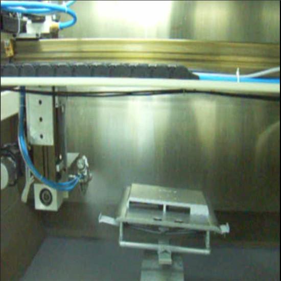 PLC Control 5 Axis Spray Painting Machine 220V UV Paint Air Spraying