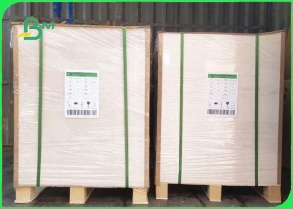 Forro superior branco da polpa de madeira 250gsm do Virgin 300gsm Kraft para a caixa dos pacotes