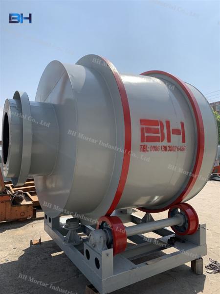 Three Cylinder Rotary Drum Dryer Wear Resistant Alloy Steel Plate Made