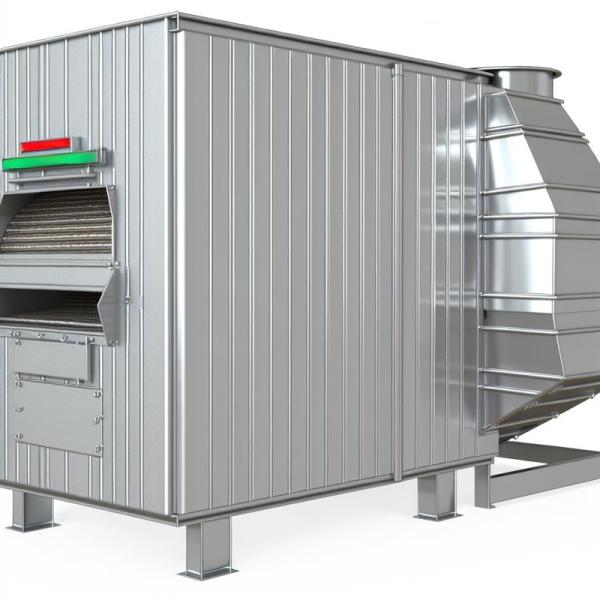 Industrial Maize Dryer Machine 100-1000T/D Capacity Weather-Resistant