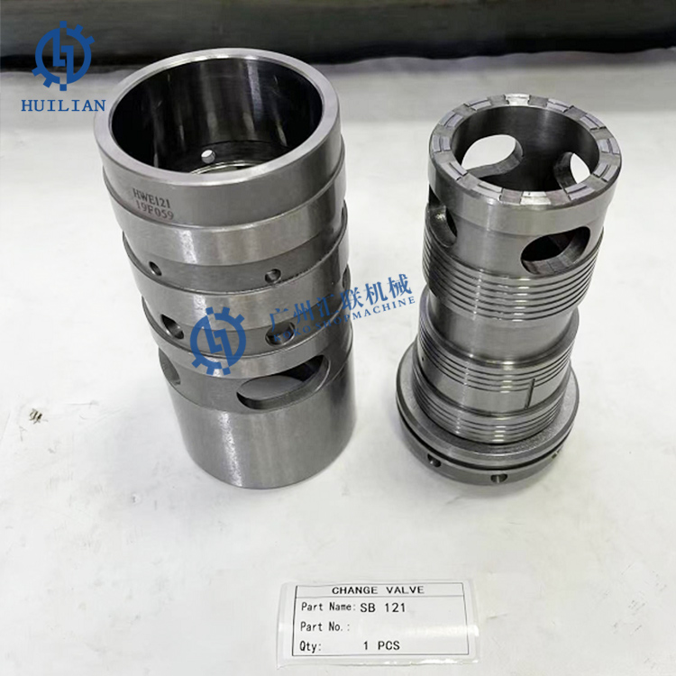 SOOSAN Excavator Parts Hydraulic Breaker Control Valve SB121 SB151 Reversing Control Sleeve Steering Valve