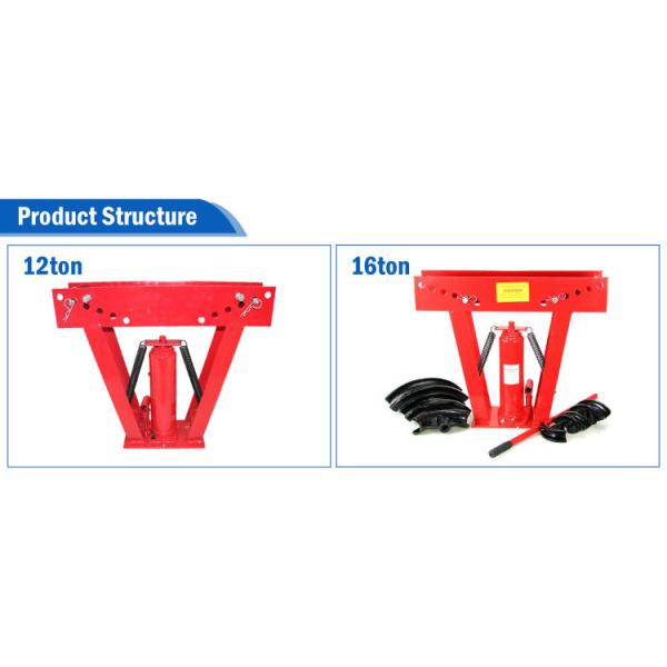 Портативная машинка гибочных устройств трубы для жидкости под высоким давлением закаточного станка 12t ручная