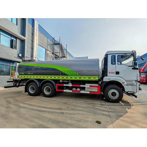 Nouveau Shacman M3000 6x4 roue motrice 20m3 Bowser Spray d'eau réservoir de charbon d'eau à vendre