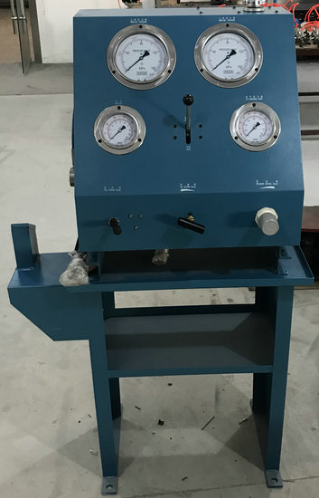 Пневматический прибор теста вентиля горючего может испытать человека Mk98 с манометром указателя