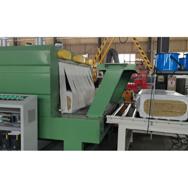 Automatic Rock Wool Production Line with PLC Control, 80-200kg/m3 Raw Material Density, and 10000-60000 Units Capacity