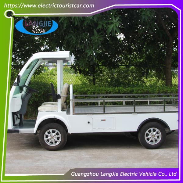 2 Seater Electric Cargo Van AC Motor Electric Baggage Cart For Goods Loading 900kg