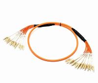 cordones de remiendo con varios modos de funcionamiento de la fibra óptica 12C de 1310nm OM2 2.0m m