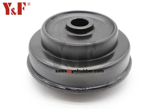 Black Anti Vibration Machine Mounts 1mm - 200mm Height Industrial