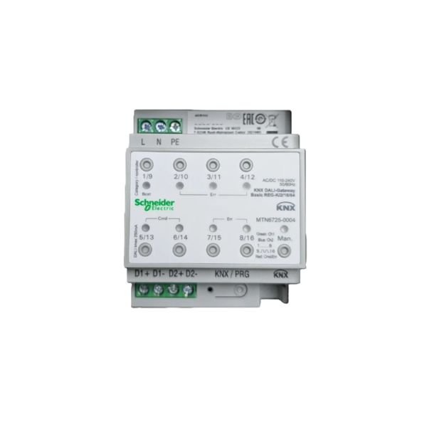 MTN6725-0004 Schneide SpaceLogic KNX DALI Gateway 2 Channel DALI Output