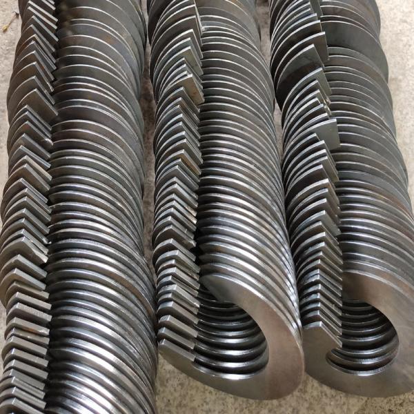 Carbon Steel Shaftless Painting Vertical Screw Auger High Efficiency With Fire Resistant