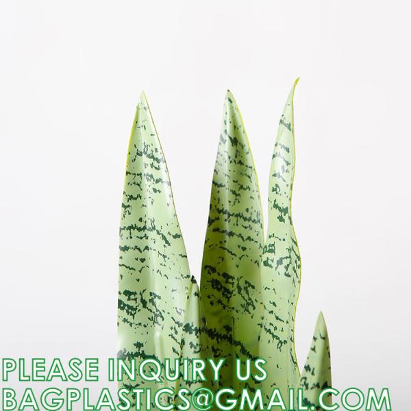 Artificial Snake Plant 26 inches Fake Sansevieria Artificial Potted Plants for Indoor and Outdoor, Home, Office
